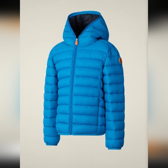 New!Boys' puffer jacket dony in blue berry mod. - Picture 3 of 8